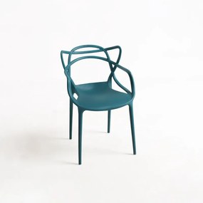 Cadeira Korme Kid (Infantil) - Verde-azulado