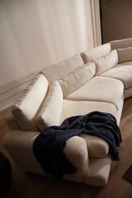 Sofá de 4 Lugares River – Bege – 330 cm x 105 cm x 90 cm