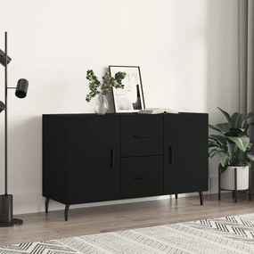 vidaXL Aparador 100x36x60 cm derivados de madeira preto