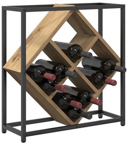 Suporte para Vinho Carvalho Artisan 51x18x52,5 cm Madeira Derivada