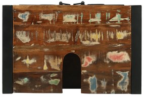 Armário de Pia 55x35x60 cm Madeira Sólida Recuperada