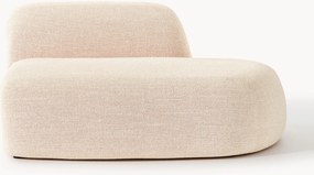 Módulo com chaise longue em bouclé Wolke