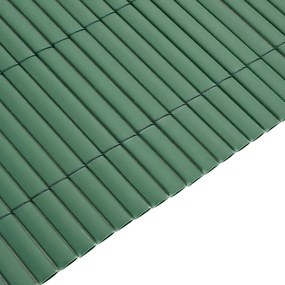 Cerca de jardim dupla face verde 1,8x3 m PVC