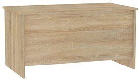 Mesa de centro102x55,5x52,5cm madeira processada carvalho sonoma