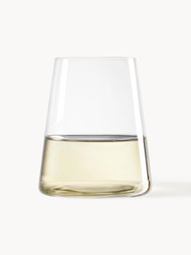 Conical Crystal Glasses Power, Set of 6