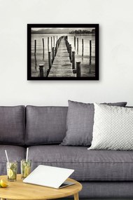 Pintura Decorativa em MDF com Moldura SC0752 – Multicolor – 41 x 56 cm