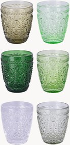 Copos Imperial Green, conjunto de 6