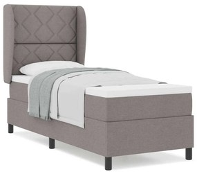 Cama Box com Colchão Taupe 80x200 cm