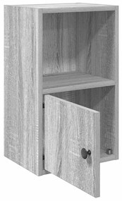 Estante 31x24x52 cm derivados de madeira cinzento sonoma