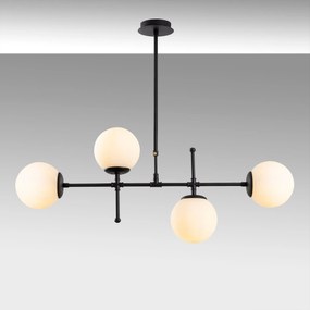 Chandelier Mudoni – Preto – 108 x 15 cm