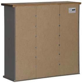 Armário suspenso HALDEN 2 portas de correr 75x22,5x70 cm Pinho