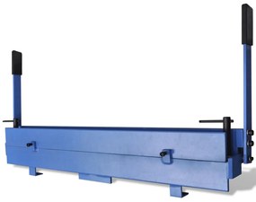 vidaXL Máquina para dobrar chapas metálicas, operação manual, 930 mm