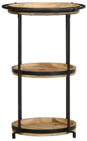 Mesa de apoio Ø55x83 cm madeira de mangueira maciça