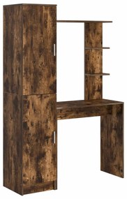 vidaXL Mesa 2 pcs Carvalho Defumado