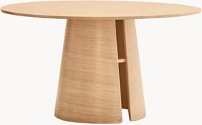 Mesa de jantar redonda em madeira Cep