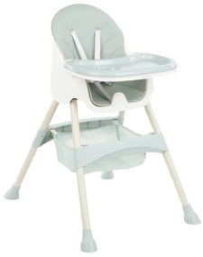 Cadeira refeição para bebé 2 em 1 Brie Menta 2023