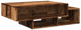 Mesa de centro 105x55x32 cm deriv. de madeira madeira velha