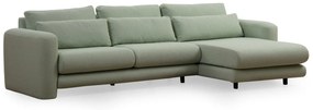 Sofá de Canto Lily – Verde – 290 x 165 cm