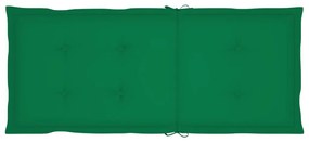 Cadeiras de jardim dobráveis c/ almofadões 6 pcs acácia maciça