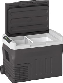 Outsunny Caixa Frigorífica com Compressor 30 L Elétrica com LED Modo ECO Função de Conservação Preto | Aosom Portugal