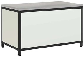 Armário de Armazenamento para Cozinha Branco 60 x 50 x 92 cm