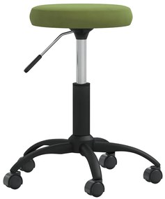 vidaXL Banco de massagens veludo verde-claro