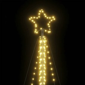 LED Árvore de Natal 789 LEDs Branco Quente 476 cm