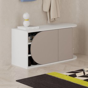 Hall Stand Berlin BA – Nogueira – 120 cm x 200 cm x 35 cm