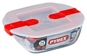 Lancheira Pyrex COOK&HEAT Transparente Vidro - 2,2 L