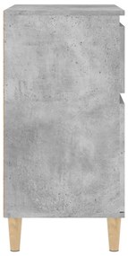 Aparador 60x35x70 cm derivados de madeira cinzento cimento