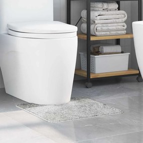 Tapete de Banho U-Shape Cinza 50x50 cm Polipropileno Antiderrapante