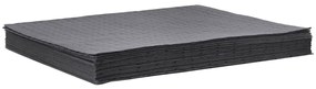 Almofadas absorventes de óleo 25 unid 40x50 cm cinzento