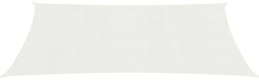 Para-sol estilo vela 160 g/m² 2x3,5 m PEAD branco