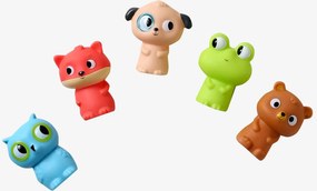 Conjunto de 5 marionetas de dedo multicolor