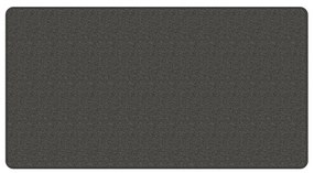 Tapete/passadeira 80x150 cm aspeto sisal antracite