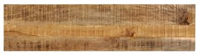 Mesa consola 120x30x75 cm madeira de mangueira áspera
