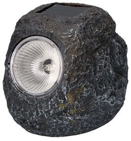 Lâmpada Solar Pedra Polipropileno (15 cm)