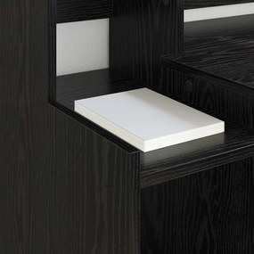 Mesa Carvalho preto 97 x 45 x 90 cm Madeira processada