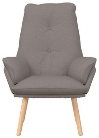 Cadeira Relaxante Taupe Tecido