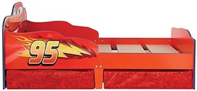 Cama infantil Filme carros faisca mcqueen filme carros 3 (Inclui colchão e almofada)