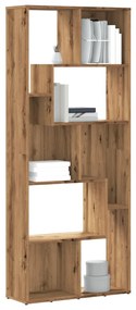vidaXL Estante Artisan Carvalho 67x24x161 cm Madeira Engenheirada