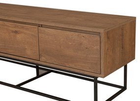Conjunto de Mobiliário de Sala Laxus – Nogueira – Medidas Variadas