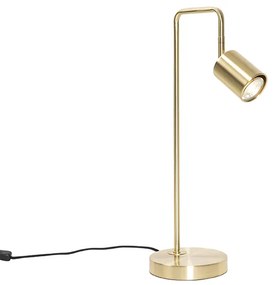 Candeeiro de mesa moderno em latão ajustável - Java