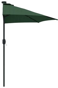 Parasol de Jardim Meio Verde Médio