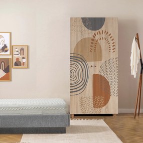 Guarda-roupa Lidya – Sonomo – 90x192x52 cm