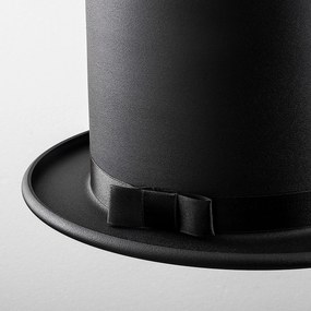 Candeeiro de Teto Fotr Sivani – Preto e Laranja – 30 cm de Diâmetro, 1