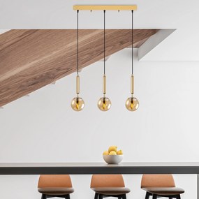 Chandelier King – Dourado Brilhante – 62 x 15 x 134 cm