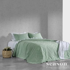 COLCHA LOVER / Verde: colcha 200x270 cm ( largura x comprimento ) +  1  almofada cheia 50x70 cm