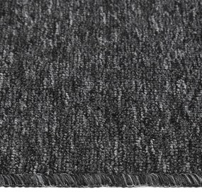 Tapetes antiderrapantes retang. escadas 15pcs 60x25cm antracite