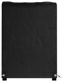 Capa p/ mobiliário de jardim 8 ilhós 125x55x75 cm retangular